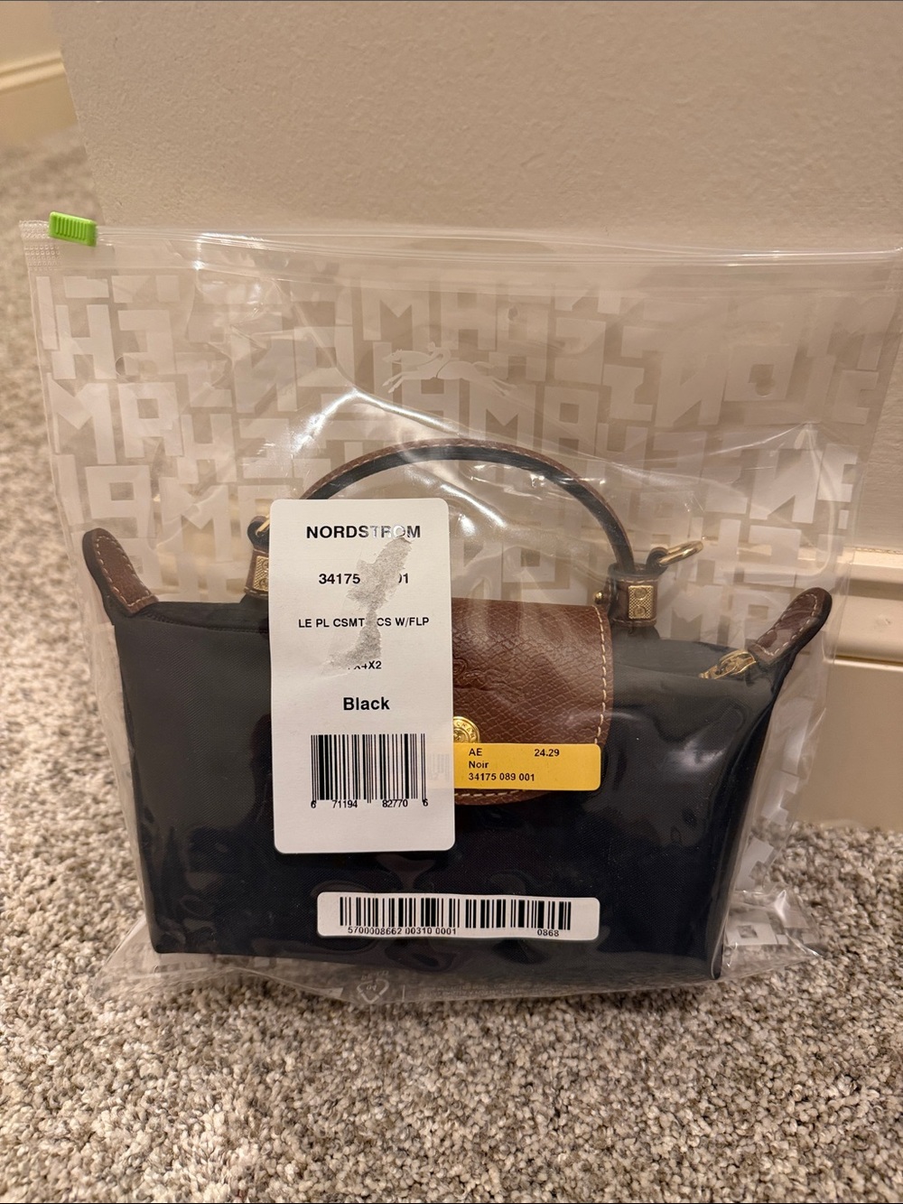 Longchamp Le Pliage Mini Tote - Black